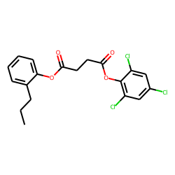 Succinic acid, 2,4,6-trichlorophenyl 2-propylphenyl ester