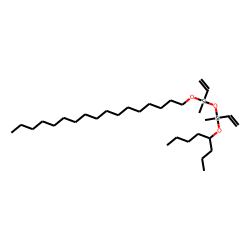Silane, methylvinyl(oct-4-yloxy)(methylvinylheptadecyloxysilyloxy)-