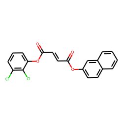 Fumaric acid, naphth-2-yl 2,3-dichlorophenyl ester