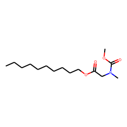 Glycine, N-methyl-N-methoxycarbonyl-, decyl ester