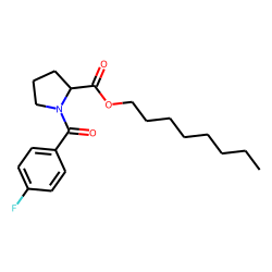 L-Proline, N-(4-fluorobenzoyl)-, octyl ester