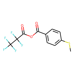 4-(Methylthio)benzoic pentafluoropropionic anhydride