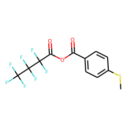 4-(Methylthio)benzoic heptafluorobutyric anhydride