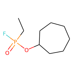 Cycloheptyl ethylphosphonofluoridoate