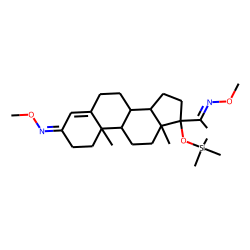 17«alpha»-Hydroxyprogesterone, trimethylsilyl ether, bis(O-methyloxime)