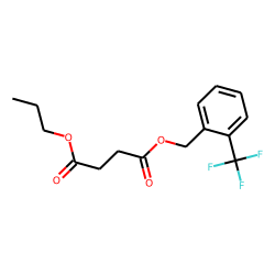 Succinic acid, propyl 2-(trifluoromethyl)benzyl ester