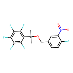 (4-Fluoro-3-nitrophenyl)methanol, dimethylpentafluorophenylsilyl ether