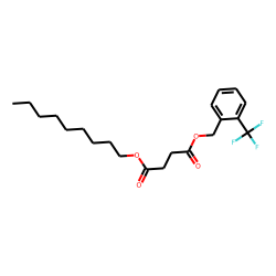 Succinic acid, nonyl 2-(trifluoromethyl)benzyl ester