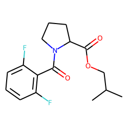 L-Proline, N-(2,6-difluorobenzoyl)-, isobutyl ester