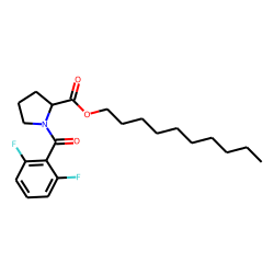 L-Proline, N-(2,6-difluorobenzoyl)-, decyl ester