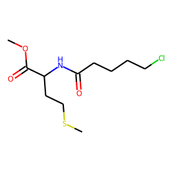 l-Methionine, N-(5-chlorovaleryl)-, methyl ester