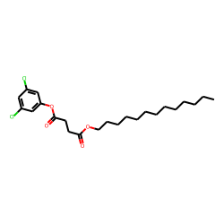 Succinic acid, 3,5-dichlorophenyl tridecyl ester