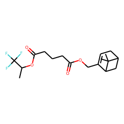 Glutaric acid, myrtenyl 1,1,1-trifluoroprop-2-yl ester