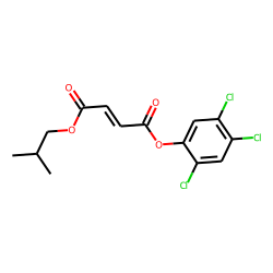 Fumaric acid, isobutyl 2,4,5-trichlorophenyl ester