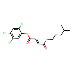 Fumaric acid, isohexyl 2,4,5-trichlorophenyl ester