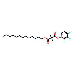 Dimethylmalonic acid, tridecyl 2,3,4-trifluorophenyl ester