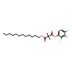 Dimethylmalonic acid, dodecyl 2,3,4-trifluorophenyl ester