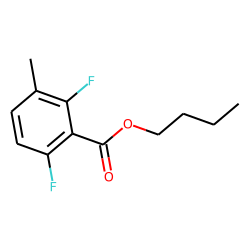 2,6-Difluoro-3-methylbenzoic acid, butyl ester