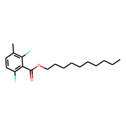 2,6-Difluoro-3-methylbenzoic acid, decyl ester