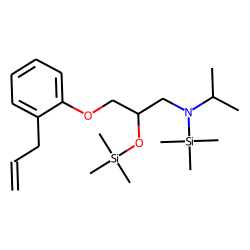 Alprenolol, N-trimethylsilyl-, trimethylsilyl ether