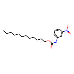 M-nitro carbanilic acid, n-dodecyl ester