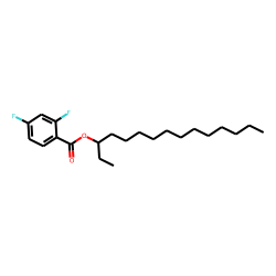 2,4-Difluorobenzoic acid, 3-pentadecyl ester