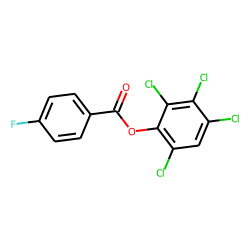 4-Fluorobenzoic acid, 2,3,4,6-tetrachlorophenyl ester