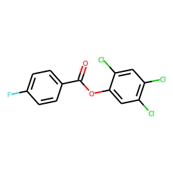 4-Fluorobenzoic acid, 2,4,5-trichlorophenyl ester