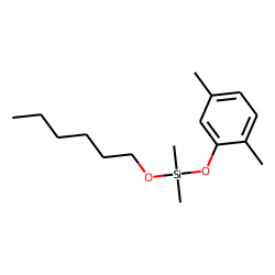 Silane, dimethyl(2,5-dimethylphenoxy)hexyloxy-