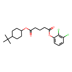 Glutaric acid, 2,3-dichlorophenyl trans-4-tert-butylcyclohexyl ester