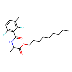 D-Alanine, N-(2,6-difluoro-3-methylbenzoyl)-, nonyl ester