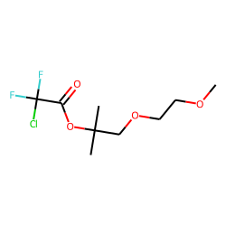 1-(2-Methoxyethoxy)-2-methyl-2-propanol, chlorodifluoroacetate