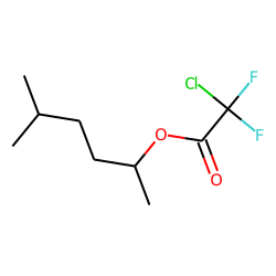5-Methyl-2-hexanol, chlorodifluoroacetate