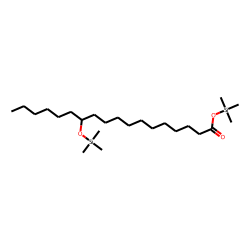 Octadecanoic acid, 12-(trimethylsiloxy)-, trimethylsilyl ester