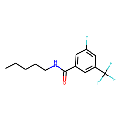 3-Fluoro-5-trifluoromethylbenzamide, N-pentyl-