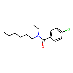 Benzamide, 4-chloro-N-ethyl-N-hexyl-