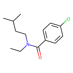 Benzamide, 4-chloro-N-ethyl-N-3-methylbutyl-