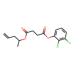 Succinic acid, 2,3-dichlorophenyl pent-4-en-2-yl ester