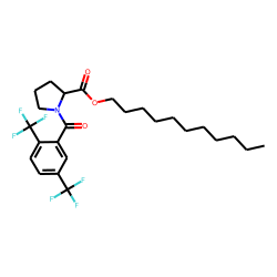L-Proline, N-(2,5-ditrifluoromethylbenzoyl)-, undecyl ester