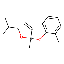 Silane, methylvinyl(2-methylphenoxy)isobutoxy-