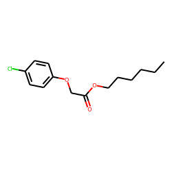Acetic acid, (4-chlorophenoxy)-, hexyl ester