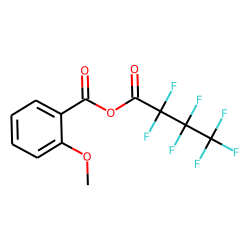 2-Methoxybenzoic heptafluorobutyric anhydride