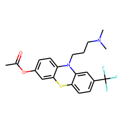 Triflupromazine M (hydroxy-), acetylated