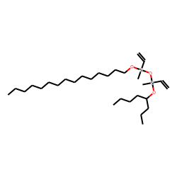 Silane, methylvinyl(oct-4-yloxy)(methylvinylpentadecyloxysilyloxy)-