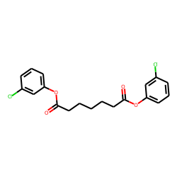Pimelic acid, di(3-chlorophenyl) ester