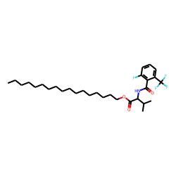 L-Valine, N-(2-fluoro-6-trifluoromethylbenzoyl)-, heptadecyl ester