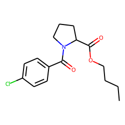 L-Proline, N-(4-chlorobenzoyl)-, butyl ester