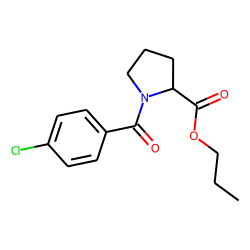 L-Proline, N-(4-chlorobenzoyl)-, propyl ester