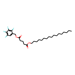 Glutaric acid, heptadecyl 2,3,4,5-tetrafluorobenzyl ester