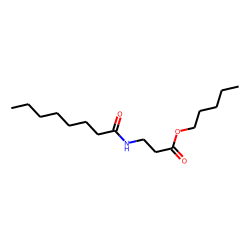 «beta»-Alanine, N-capryloyl-, pentyl ester